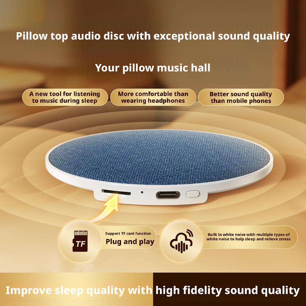 Audio Music Enhancer Free - Almohada con Altavoz de Ruido Blanco