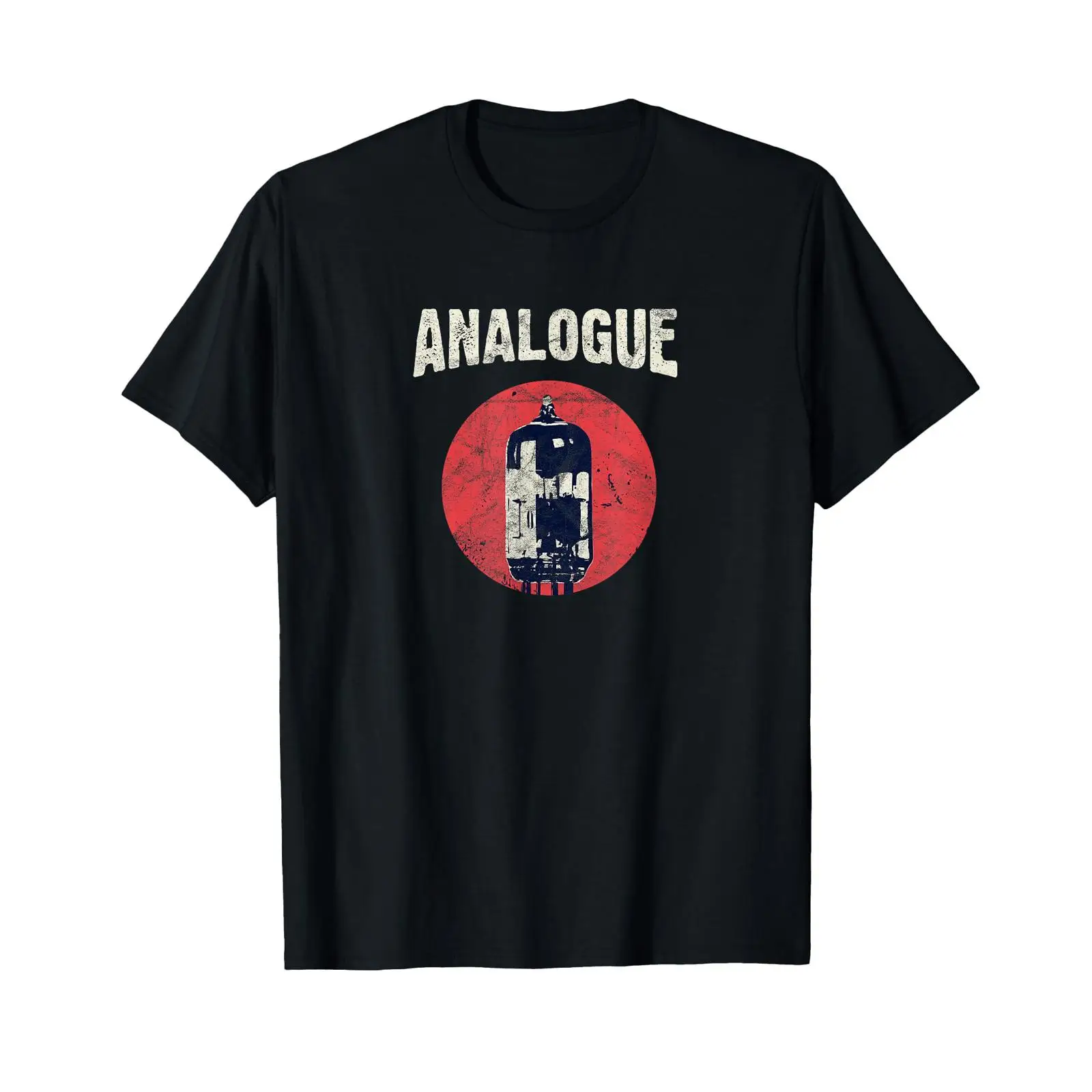 Audio Music In Youtube - Camiseta Vintage con Estampado de Amplificador