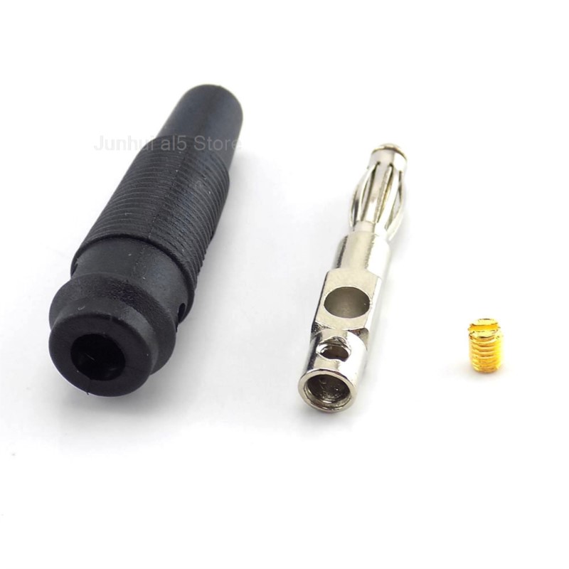 Audio X Music - 10 Conectores Banana de 4mm Apilables