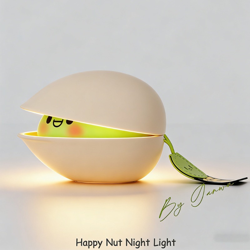Audio Music Happy Birthday - Lámpara Nocturna Infantil Happy Nut con