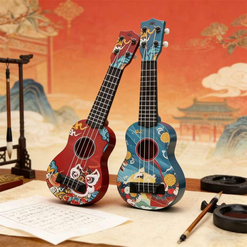 Ukulele Beginner Kit - Mini Ukelele de 17.5 Pulgadas, Guitarra