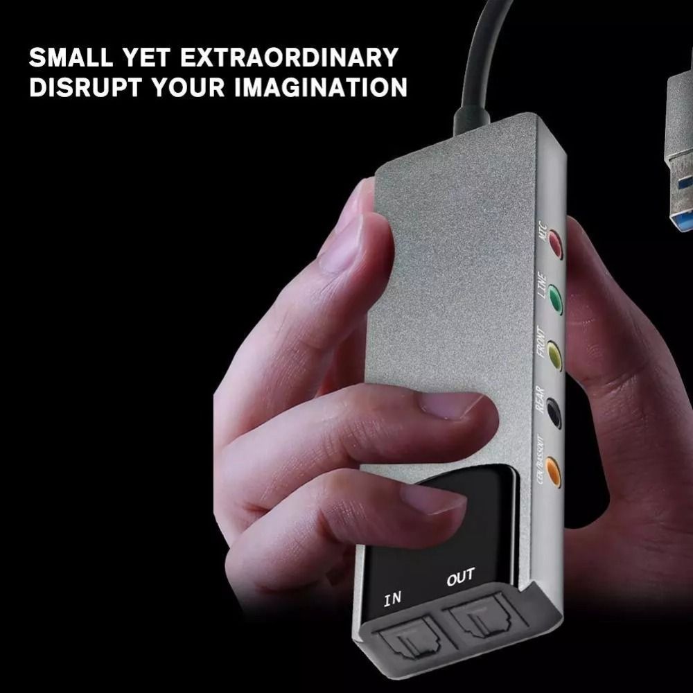 Nueva tarjeta de sonido USB 7, - Audio Music Live reseña y precio