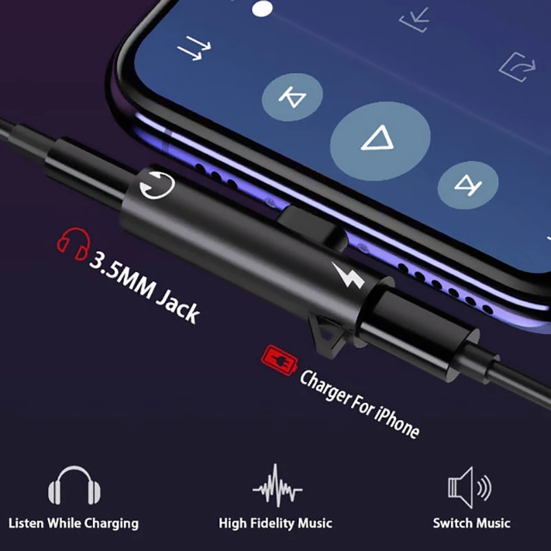Divisor adaptador 2 en 1 para  - Audio X Music reseña y precio