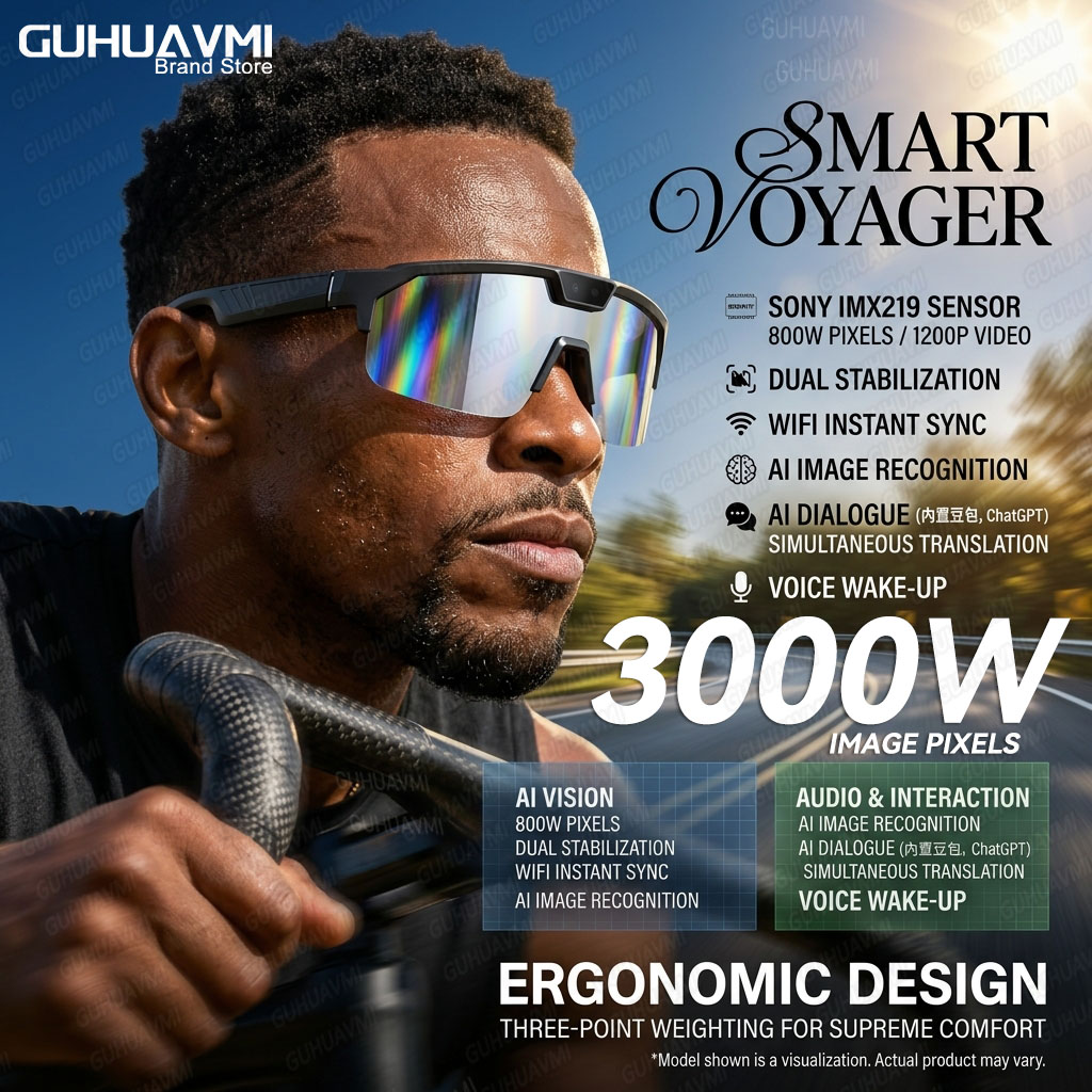 Gafas Inteligentes Fotocromáti - Audio Music For Video reseña y precio