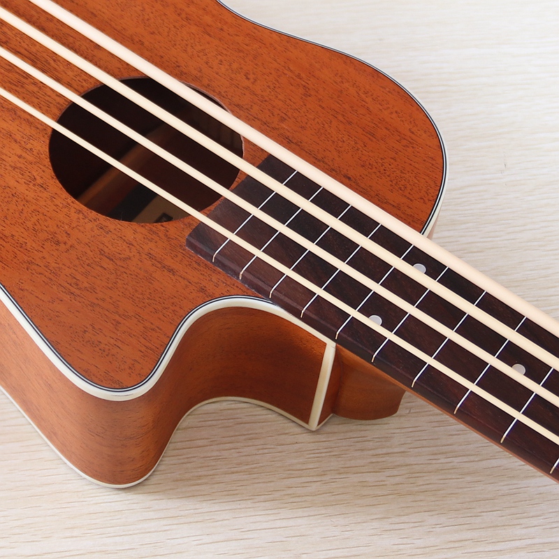 Ukelele Bajo Eléctrico Fretles - Ukulele Beginner Kit reseña y precio