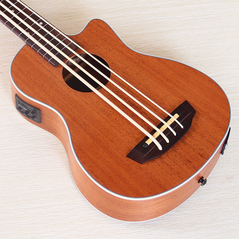 Ukelele Bajo Eléctrico Fretles - Ukulele Beginner Kit reseña y precio