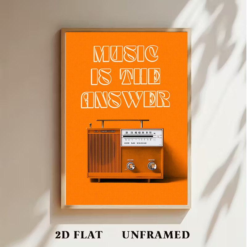 Cuadro Decorativo de Lienzo si - Audio Music Background Free reseña y precio