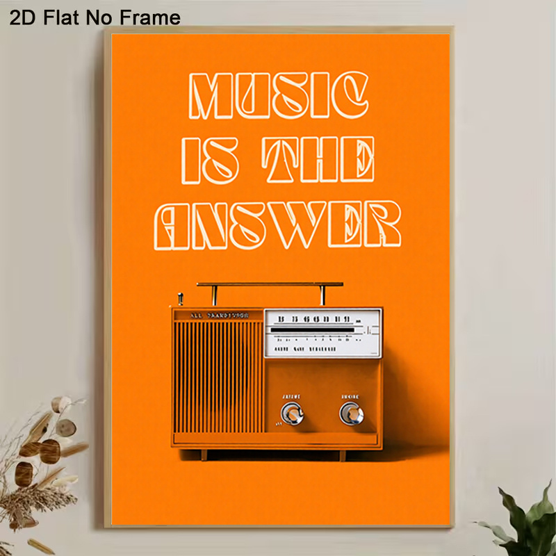 Cuadro Decorativo de Lienzo si - Audio Music Background Free reseña y precio