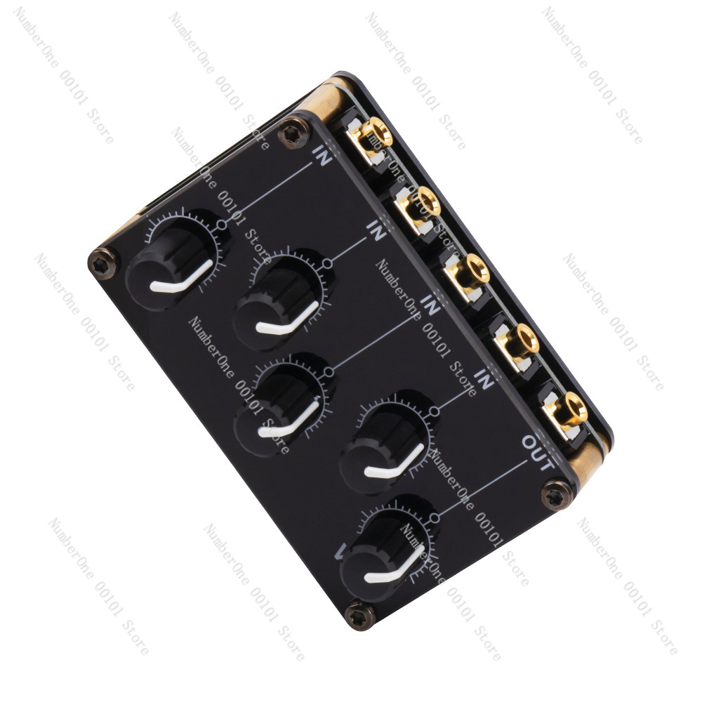 Mezclador estéreo pasivo front - Audio Music Hub reseña y precio