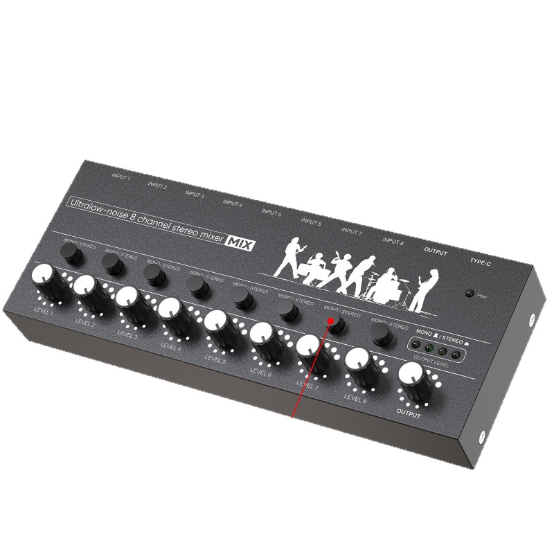 Mezclador de Seis Vías, Mini M - Audio Music Hub reseña y precio
