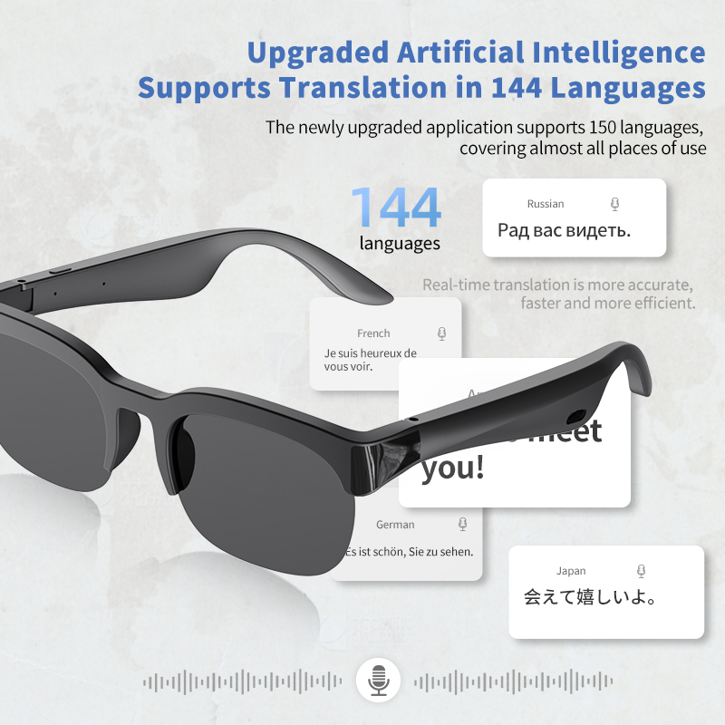 Gafas de sol inteligentes con  - Audio Music For Video reseña y precio