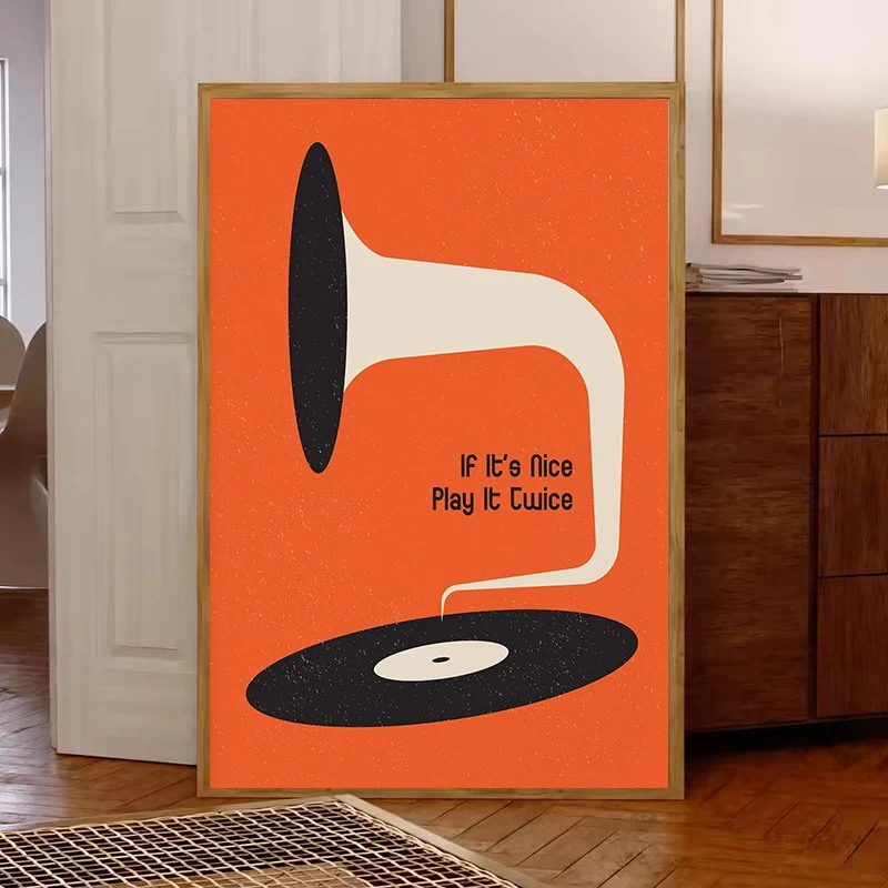 Impresión artística de pared e - Audio Music Live reseña y precio