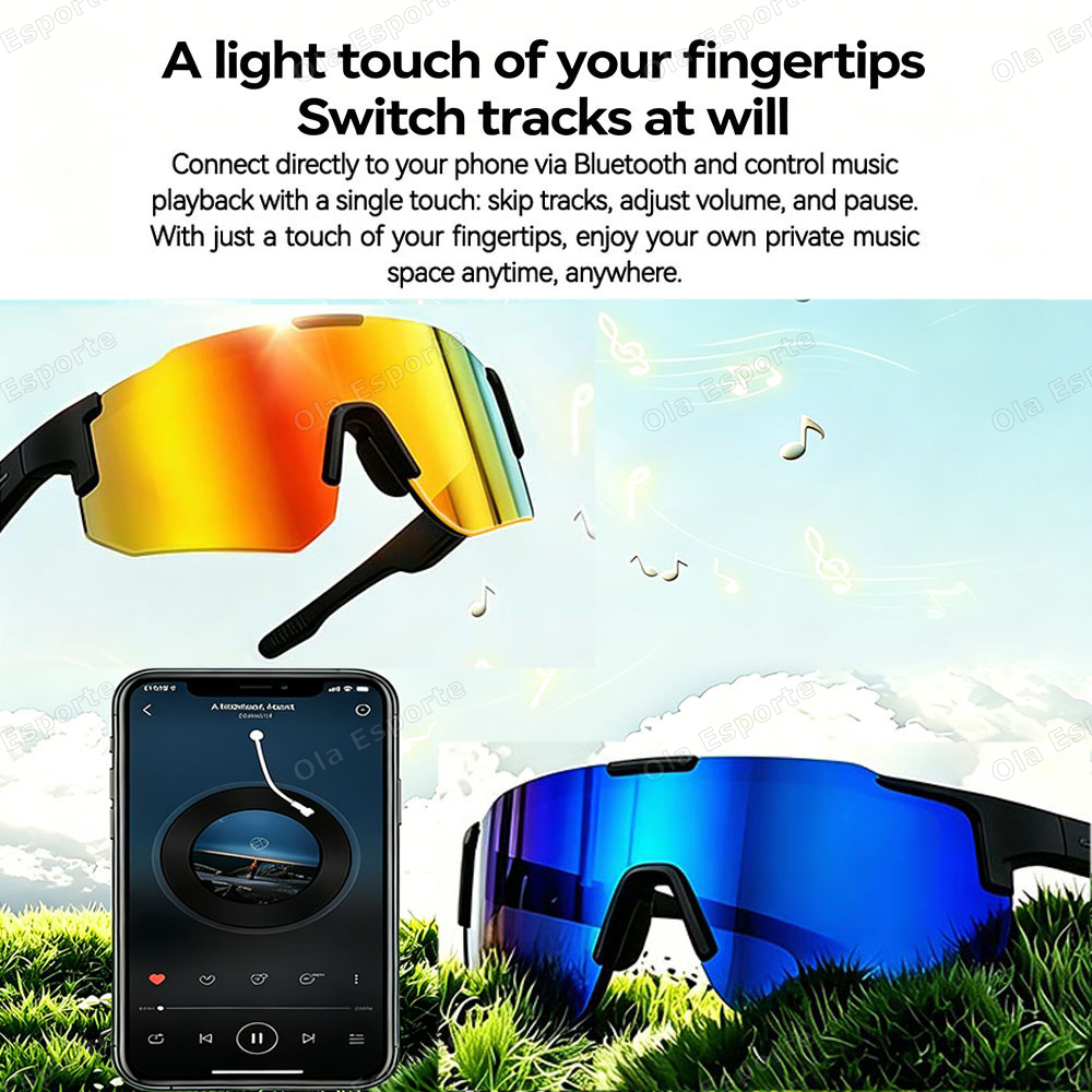 Gafas Inteligentes de Ciclismo - Audio Music For Video reseña y precio