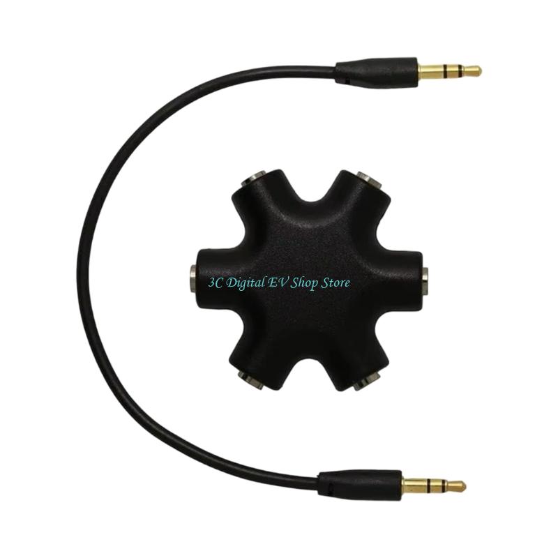 E74D 6 en 1 concentradores mús - Audio Music Hub reseña y precio