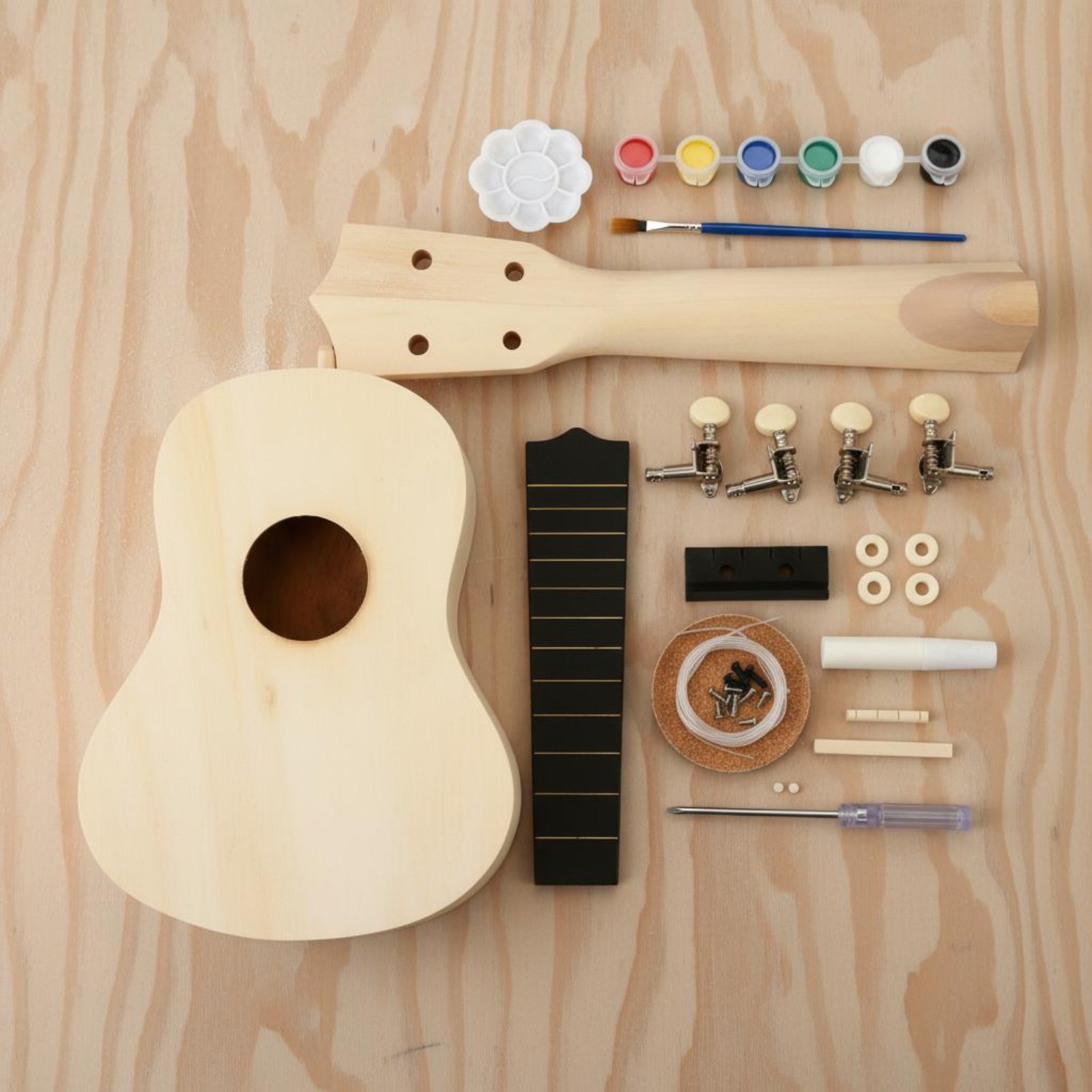 Kit de Ukelele Soprano de 21 P - Ukulele Beginner Kit reseña y precio