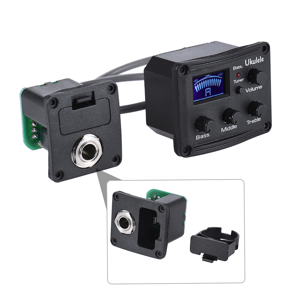 Preamplificador de pastilla pi - Ukulele Beginner Kit reseña y precio