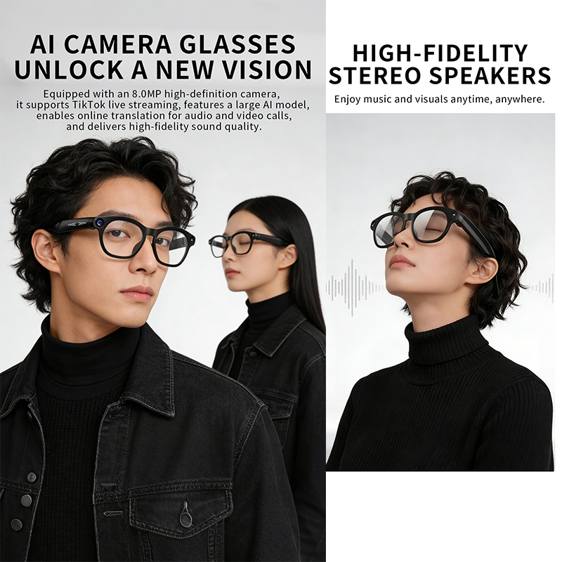 Gafas Inteligentes 2026, 800W  - Audio Music Live reseña y precio