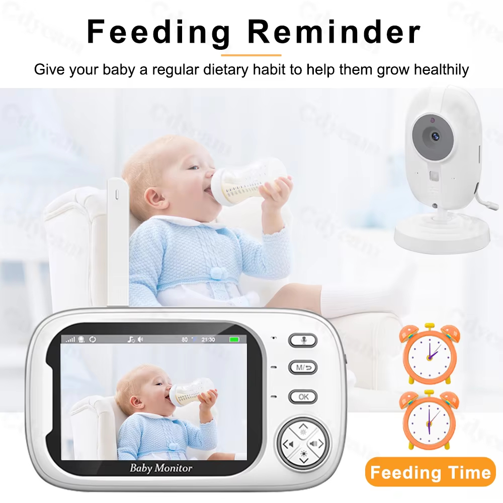 Monitor para Bebés de 3.5 Pulg - Audio Music For Video reseña y precio