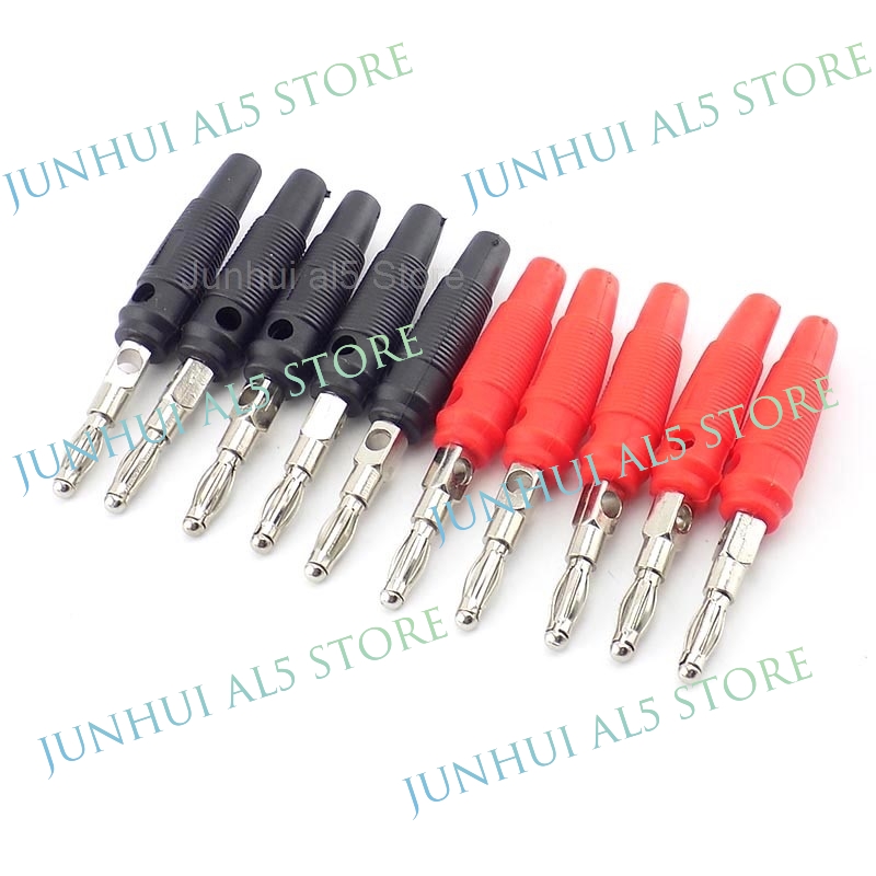 10 Conectores Banana de 4mm Ap - Audio X Music reseña y precio