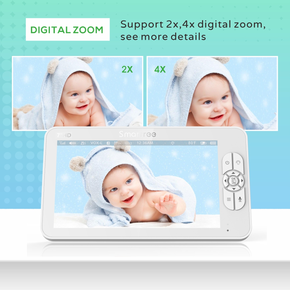 Monitor para bebés con vídeo H - Audio X Music reseña y precio