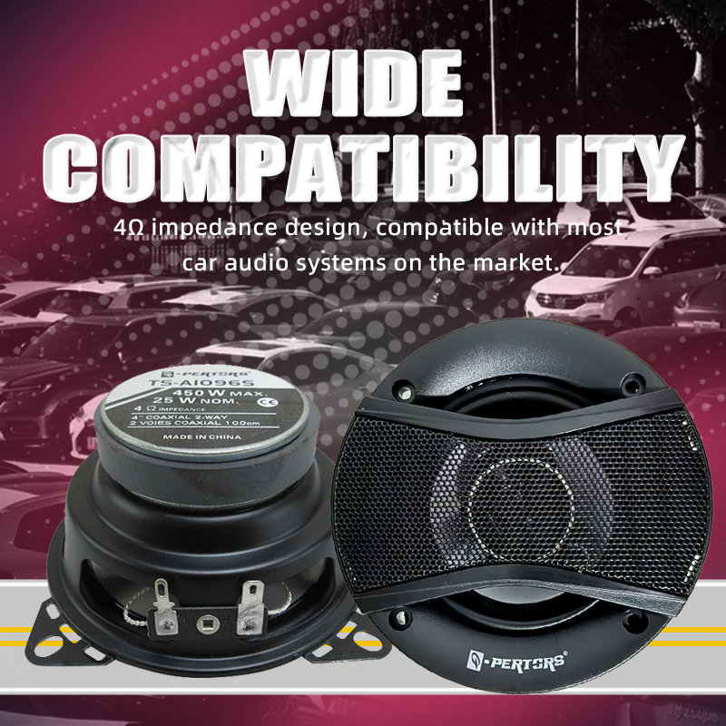 Altavoces para coche de 4 pulg - Audio X Music reseña y precio