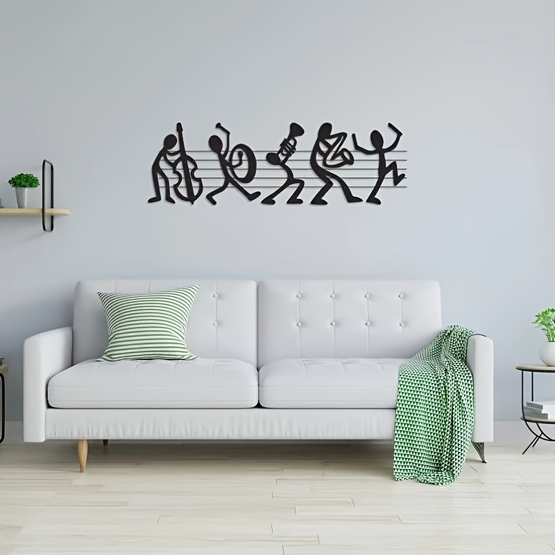 Arte de Pared Metálico con Not - Audio Music Live reseña y precio