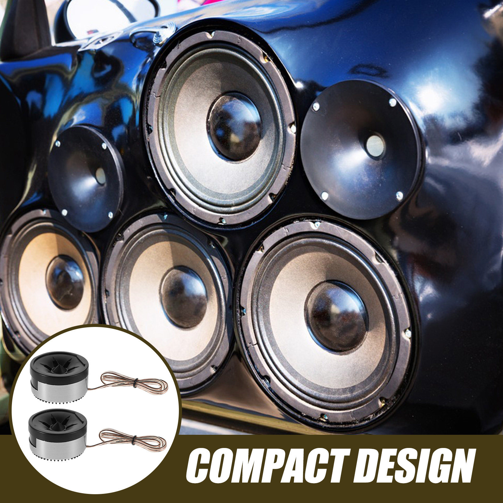 1 Par de Tweeters de Audio par - Audio Music Enhancer Free reseña y precio