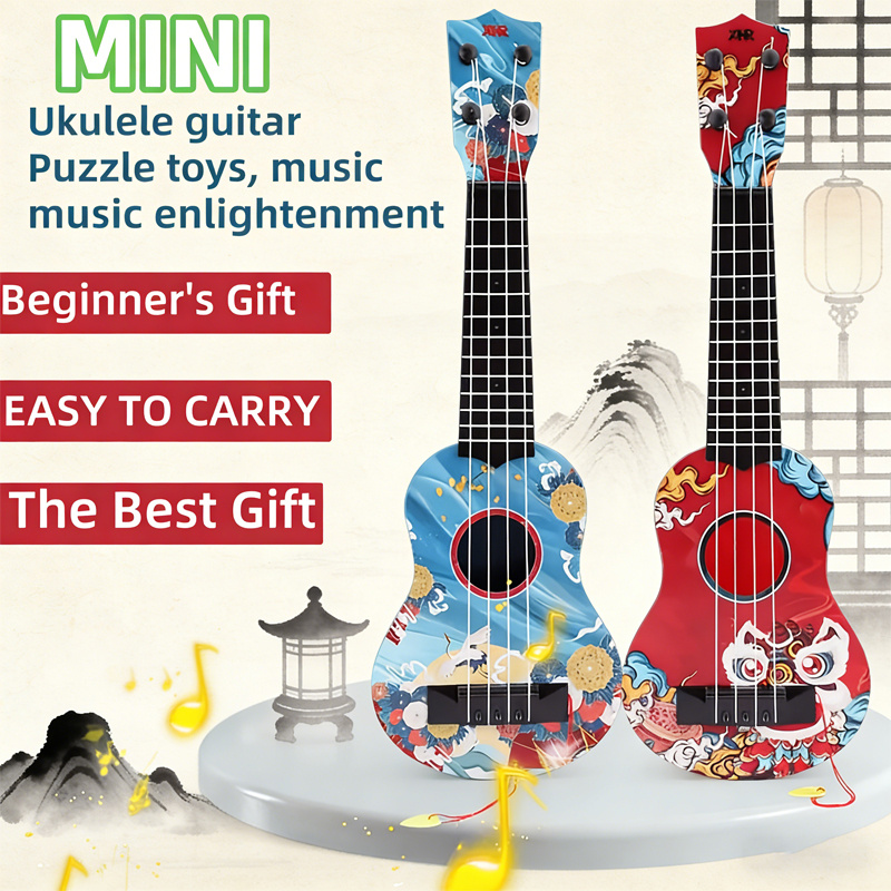 Mini Ukelele de 17.5 Pulgadas, - Ukulele Beginner Kit reseña y precio