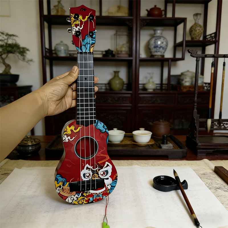 Mini Ukelele de 17.5 Pulgadas, - Ukulele Beginner Kit reseña y precio